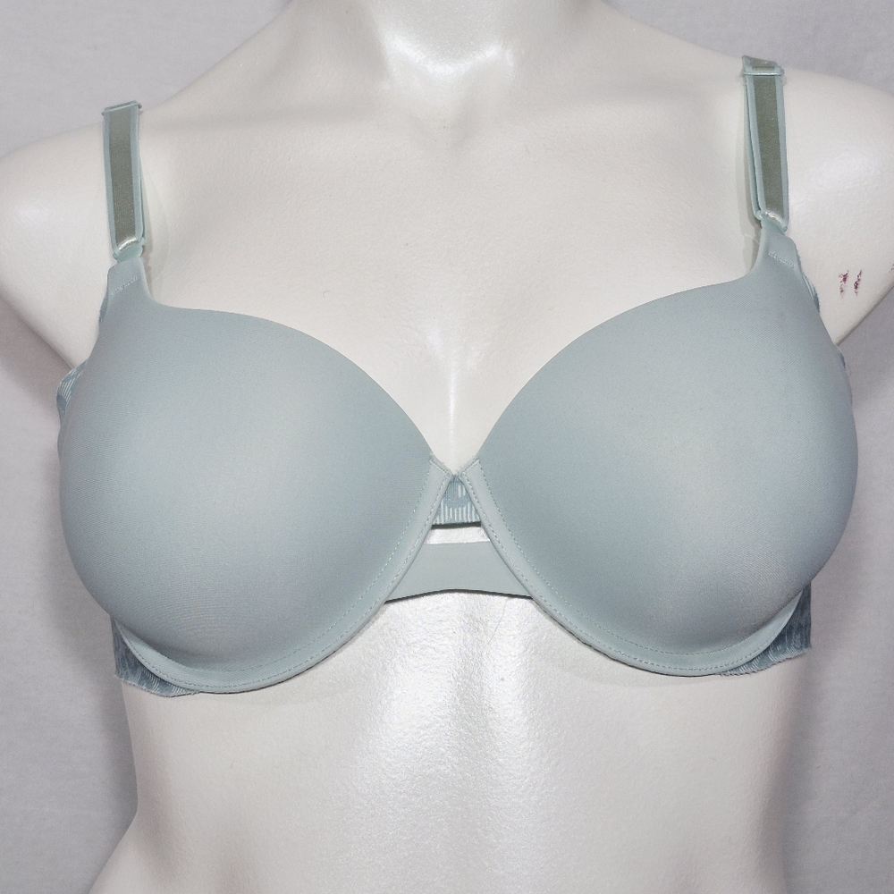 38C Warner's RB5781A‎ RB5781T Smoothes Underarm Bulge Underwire Contour Mint